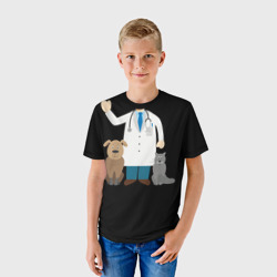 Детская футболка 3D Я - ветеринар - фото 2