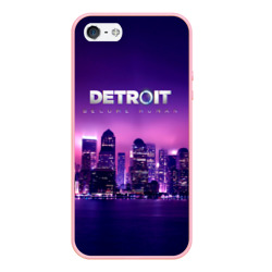 Чехол для iPhone 5/5S матовый Detroit Become HumanS