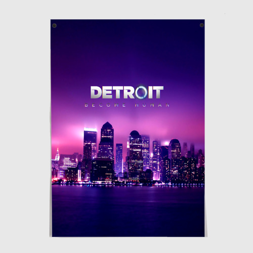 Постеры с принтом Detroit Become HumanS, вид спереди №1