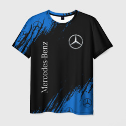 Мужская футболка 3D Mercedes Мерседес