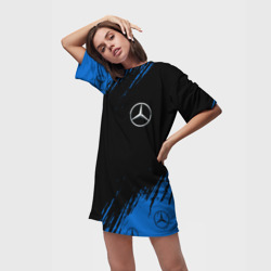 Платье-футболка 3D Mercedes Мерседес - фото 2