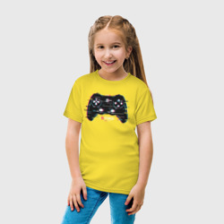 Детская футболка хлопок Glitch gamepad - фото 2