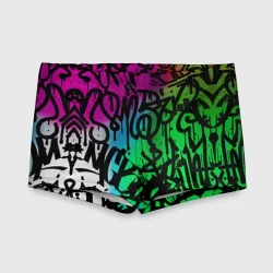 Детские купальные плавки 3D Стена граффити