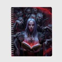 Тетрадь Demonic book and girl