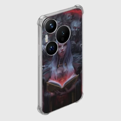 Чехол для Huawei Pura 70 Demonic book and girl - фото 2