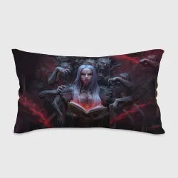 Подушка 3D антистресс Demonic book and girl