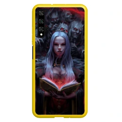 Чехол для Honor 20 Demonic book and girl
