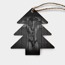 Игрушка деревянная Ёлочка Dungeon Master Grey