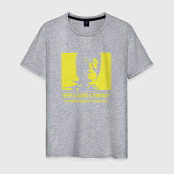 Светящаяся мужская футболка Vansama official Yellow