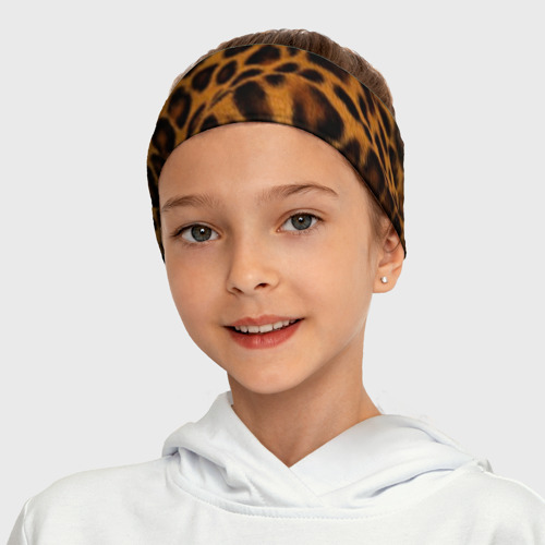 Повязка на голову 3D Леопард, цвет 3D печать - фото 7