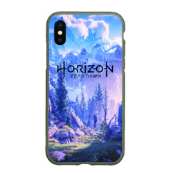 Чехол для iPhone XS Max матовый Horizon Zero Dawn