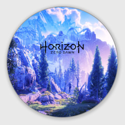 Круглый коврик для мышки Horizon Zero Dawn