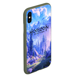 Чехол для iPhone XS Max матовый Horizon Zero Dawn - фото 2