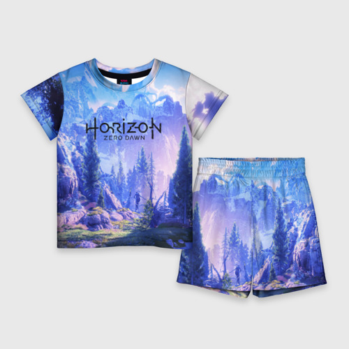 Детский костюм с шортами 3D Horizon Zero Dawn, цвет 3D печать