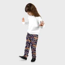 Детские брюки 3D Драконы и цветы - фото 2
