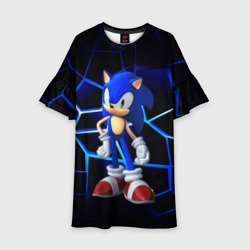 Детское платье 3D Sonic