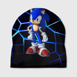 Шапка 3D Sonic