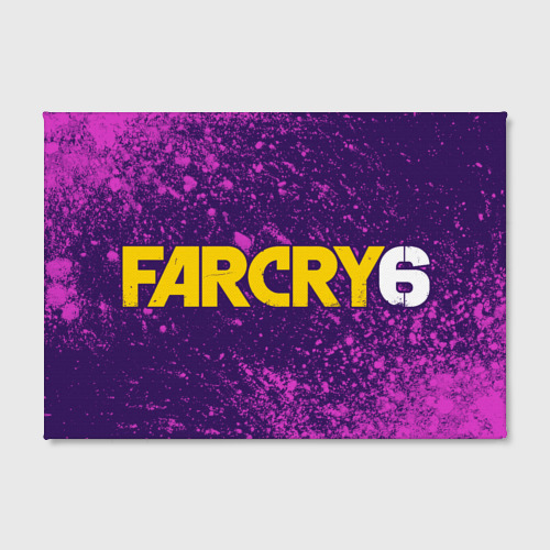 Холст прямоугольный Far Cry 6, цвет 3D печать - фото 2