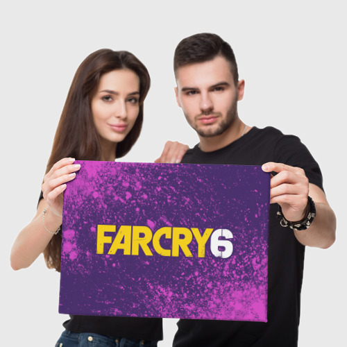 Холст прямоугольный Far Cry 6, цвет 3D печать - фото 5