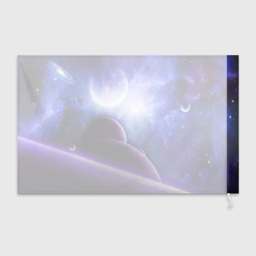 Флаг 3D Неоновый Космос - фото 2