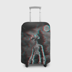 Чехол для чемодана 3D Siren Head Horror