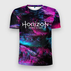 Мужская футболка 3D Slim Horizon Zero Dawn s