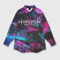Женская рубашка oversize 3D Horizon Zero Dawn s