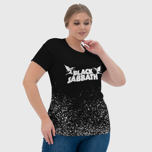 Женская футболка 3D с принтом Black Sabbath, фото #4