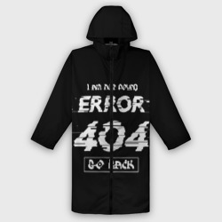 Женский дождевик 3D "error 404"