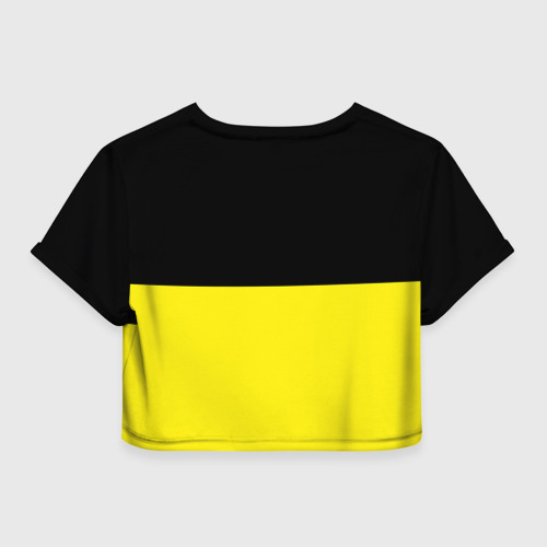 Женская футболка Crop-top 3D Российская Империя, цвет 3D печать - фото 2