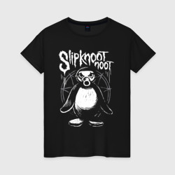 Женская футболка хлопок Slipknot Slipkoot Noot