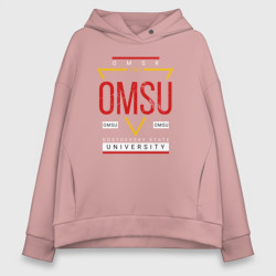 Женское худи Oversize хлопок OmSU