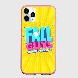Чехол для iPhone 11 Pro Max матовый Fall Guys