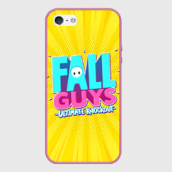 Чехол для iPhone 5/5S матовый Fall Guys