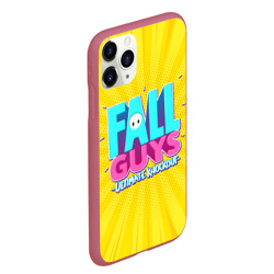 Чехол для iPhone 11 Pro Max матовый Fall Guys - фото 2