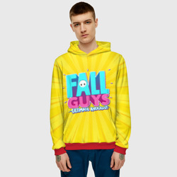 Мужская толстовка 3D Fall Guys - фото 2