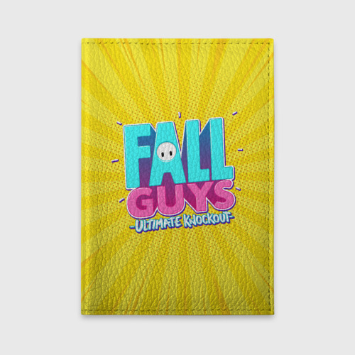 Обложка для автодокументов Fall Guys, цвет ярко-розовый