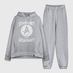 Женский костюм хлопок Oversize Академия звездного флота