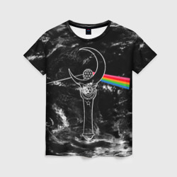 Женская футболка 3D Dark Side of the Moon Stick