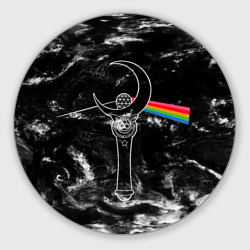 Круглый коврик для мышки Dark Side of the Moon Stick