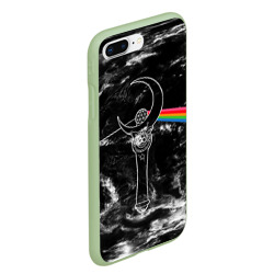 Чехол для iPhone 7Plus/8 Plus матовый Dark Side of the Moon Stick - фото 2