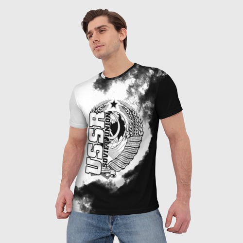 Мужская футболка 3D СССР, цвет 3D печать - фото 3