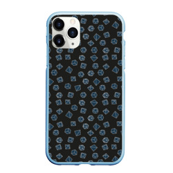 Чехол для iPhone 11 Pro Max матовый Дайсы D&D