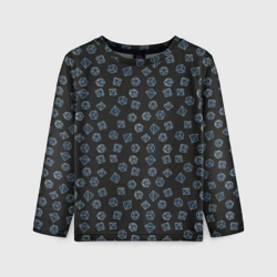 Детский лонгслив 3D Дайсы D&D