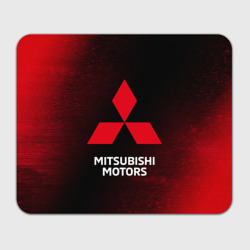 Прямоугольный коврик для мышки Mitsubishi Митсубиси