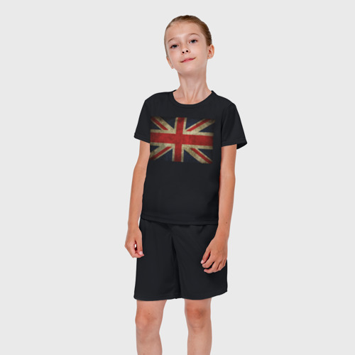 Детский костюм с шортами 3D Britain флаг, цвет 3D печать - фото 5
