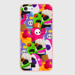 Чехол для iPhone 5/5S матовый Fall Guys