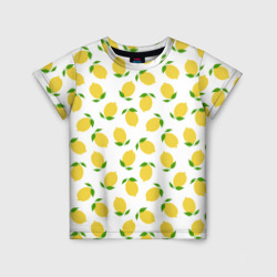 Детская футболка 3D Лимонная