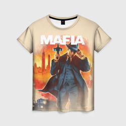 Женская футболка 3D Mafia