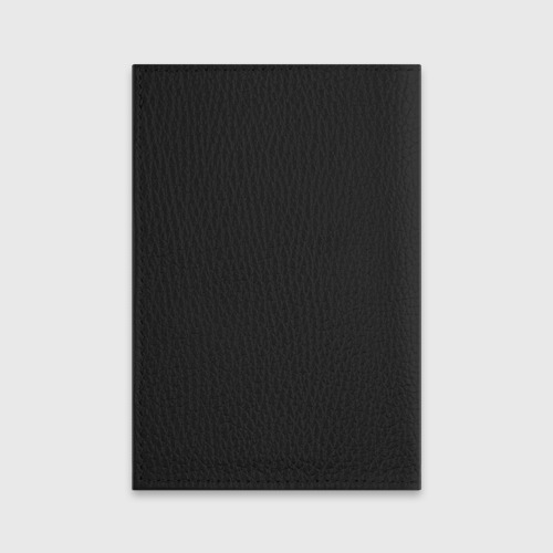 Обложка для паспорта матовая кожа Vito, цвет черный - фото 2